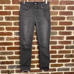 Paige Verdugo Ankle gray jeans size 27